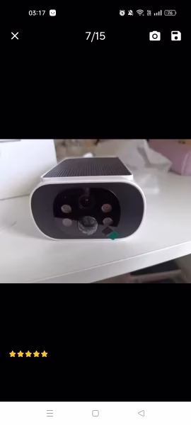 ALEVIO 2.5K Solar Camera Wireless Outdoor WIFI Cam Ultra Standby Time PIR Smart Light Color Night Vision AI Detect Battery Cam photo review