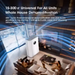 Smart Dehumidifier 2.5L Large Capacity Timed Moisture Absorption Drying Eliminate Dampness Mold Moisture for Bedroom Office - Image 6