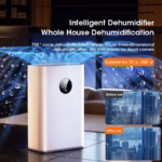 Smart Dehumidifier 2.5L Large Capacity Timed Moisture Absorption Drying Eliminate Dampness Mold Moisture for Bedroom Office - Image 2