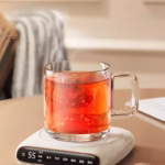 Smart Heating Cup Warmer, Automatic Temperature Control Coaster, Home Hot Beverage Warmer, Perfect for Coffee & Milk - Image 2