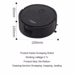 Automatic Sweeping Robot Vacuum Mop Household Lazy Intelligent Auto Boost Night Mode Thin Design Three-in-one Sweeping Machine - Image 6
