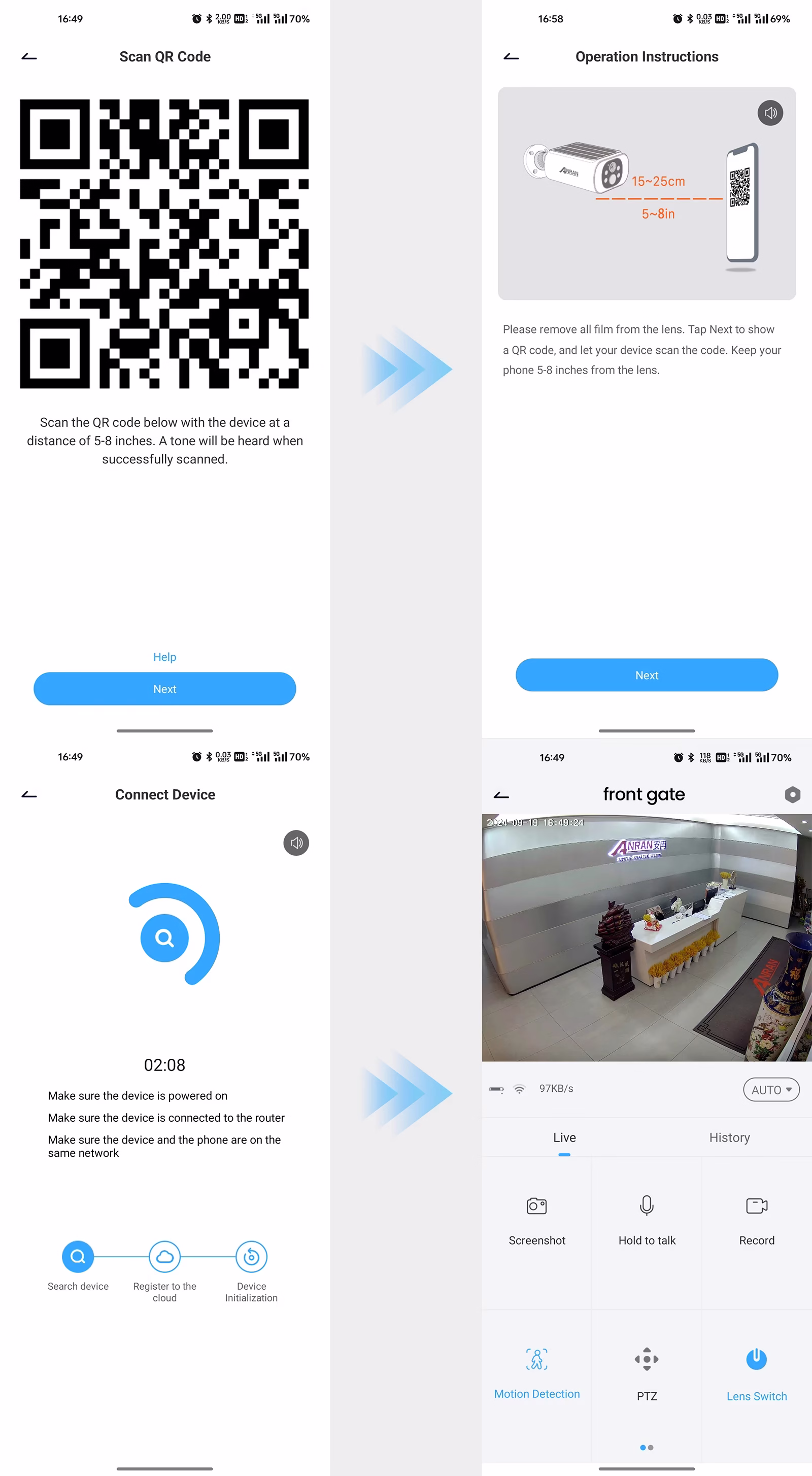 ANRAN 2K Wireless Solar Camera Outdoor Surveillance Integrated Battery Wifi Camera Humanoid Detection Flash Alarm Night Vision 12 ANRAN 2K Wireless Solar Camera Outdoor Surveillance Integrated Battery Wifi Camera Humanoid Detection Flash Alarm Night Vision - kf S9de57ecf34144e8ca2aabaefba11b4d6N