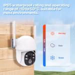 Tuya Smart 4G Solar Security Camera Outdoor,No SIM Required,Solar Charging IP camera,3MP,Human Detection,Security Protection - Image 5