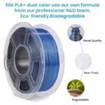 SUNLU Silk Dual/Triple/TPU SILK 3D Printer Filament 1KG 1.75MM 5Rolls SILK/PLA Rabinbow Eco-Friendly FREE SHIP - Image 2