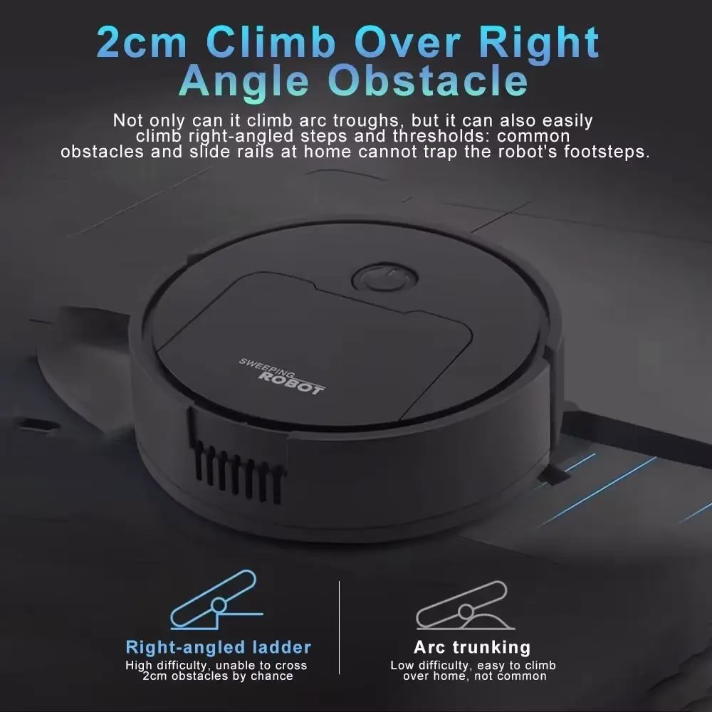 Kf-Sd72Ec9963A814B9797195172781021B84 Automatic Sweeping Robot Vacuum Mop Household Lazy Intelligent Auto Boost Night Mode Thin Design Three-In-One Sweeping Machine - Image 4