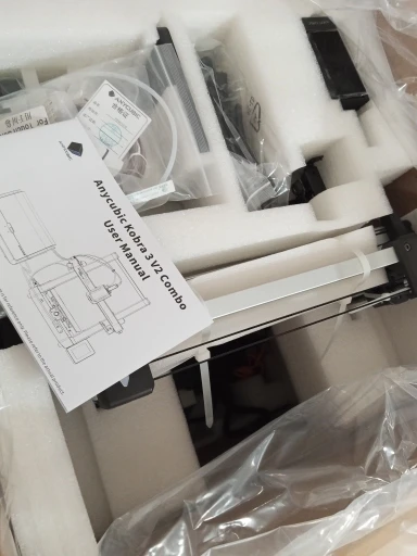 ANYCUBIC Kobra 3 V2 Combo 600mm/s Fast Printing 3D Printer 8 Colors ACE Pro Filament Auto Drying Anycubic APP Control 3D Printer photo review