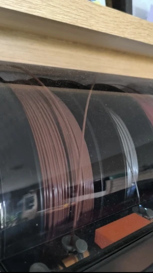 Geeetech ABS+3D Filament 1.75mm 1KG plastic, 3D Printer Material, Tangle-Free, Non-Toxic, Vacuum Packaging White Blac Redk BLue photo review