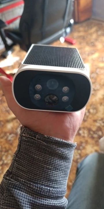 ALEVIO 2.5K Solar Camera Wireless Outdoor WIFI Cam Ultra Standby Time PIR Smart Light Color Night Vision AI Detect Battery Cam photo review