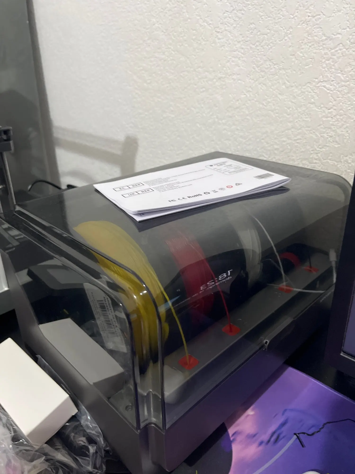 ANYCUBIC Kobra 3 V2 Combo 600mm/s Fast Printing 3D Printer 8 Colors ACE Pro Filament Auto Drying Anycubic APP Control 3D Printer photo review